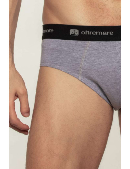 Group 6 stretch cotton men's briefs Oltremare 201