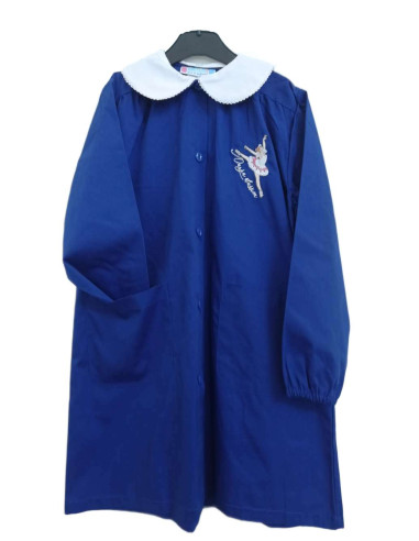 Girl smock for school Andy&Gio' 90215 Bluette
