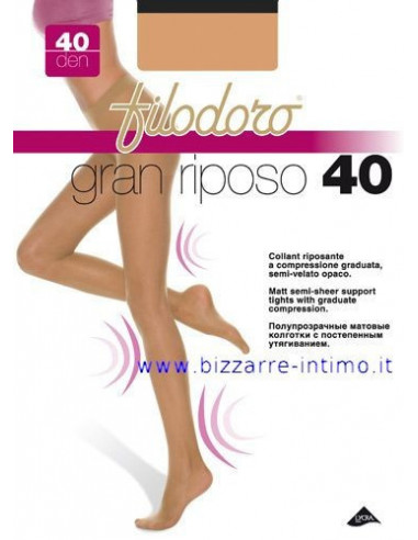 Women tights Filodoro Gran Riposo 40