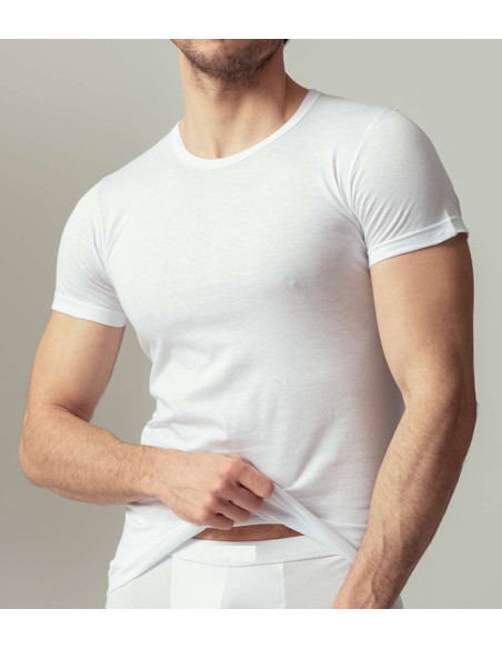 Men's round neck cotton jersey t-shirt Life Intimo 333 Men's round neck cotton jersey t-shirt Life Intimo 333