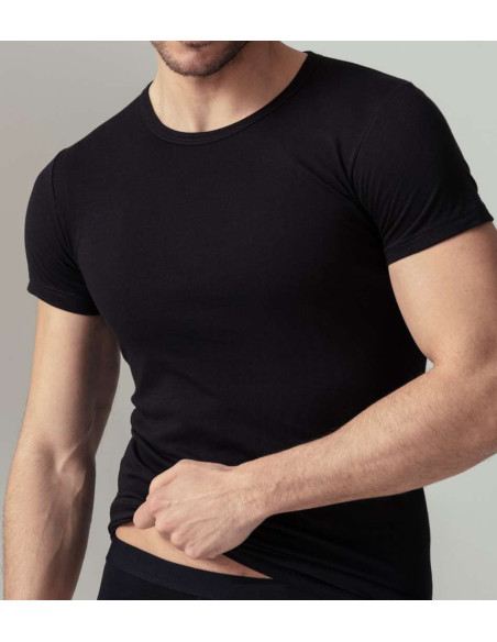 Men's round neck cotton jersey t-shirt Life Intimo 333 Men's round neck cotton jersey t-shirt Life Intimo 333