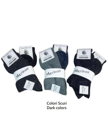 Group of 2 women's short socks in Merinos wool Goffredo Berenzi 1001 Group of 2 women's short socks in Merinos wool Goffredo Berenzi 1001