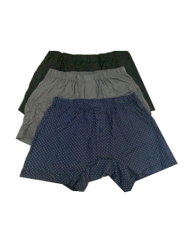 Group 3 mercerized cotton jersey boxer Nottingham BX665 - 765 Group 3 mercerized cotton jersey boxer Nottingham BX665 - 765
