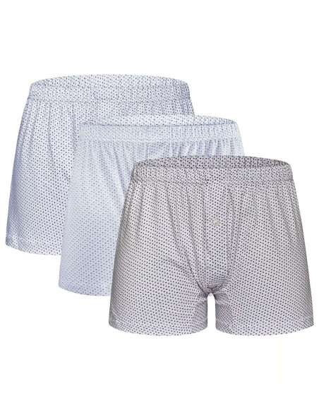 Group 3 mercerized cotton jersey boxer Nottingham BX665 - 765 Group 3 mercerized cotton jersey boxer Nottingham BX665 - 765