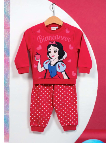 Newborn WARM cotton jersey pajamas Disney Biancaneve DY32K7254