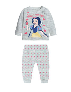 Pigiama neonata in CALDO cotone Disney Biancaneve DY32K7254 2