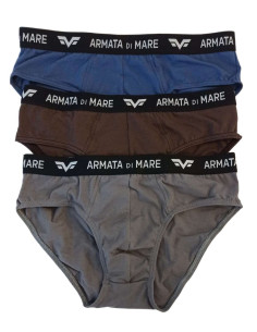 Gruppo 6 slip in cotone elasticizzato Armata di Mare GT102 MODA 2
