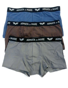 Gruppo 6 boxer in cotone elasticizzato Armata di Mare GT103 MODA 2