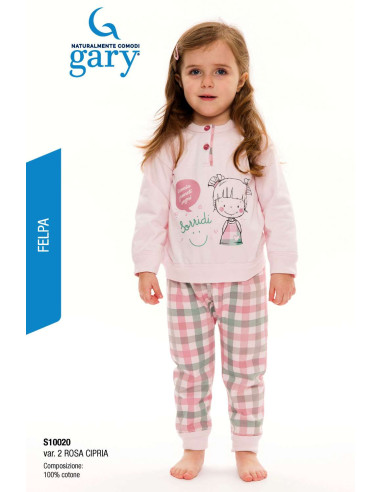 Newborn warm cotton fleece pajamas Gary S10020