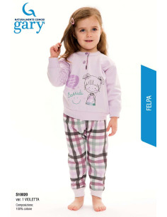 Newborn warm cotton fleece pajamas Gary S10020 2