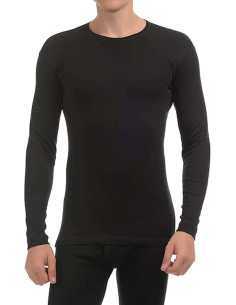 Men's warm cotton jersey long sleeved shirt Enrico Coveri ET1204 2