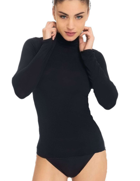 Turtleneck long sleeves cashmere underjacket Pura P0714M Turtleneck long sleeves cashmere underjacket Pura P0714M