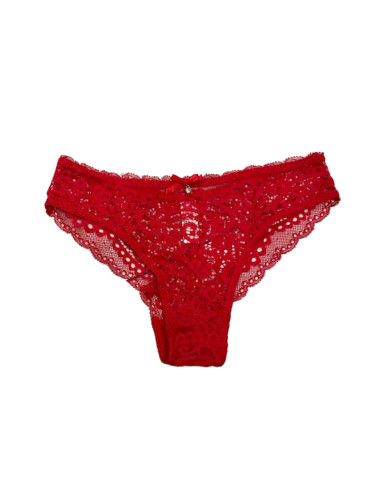 Woman briefs with red lace Pura P0786C
