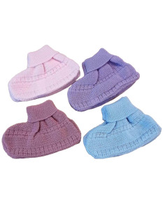 Women's mixed wool night slippers La Rocca 259