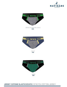 Group 3 stretch cotton men briefs Navigare 1229Z 2
