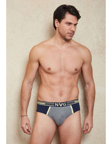 Group 3 stretch cotton men briefs Navigare 1229Z