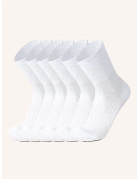 Group of 6 men's short sanitary socks Prisco Sanital Corto Cotton