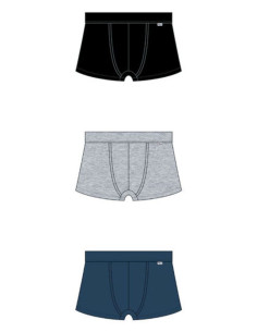 Group of 3 men's stretch cotton boxer Fila FU5262 2