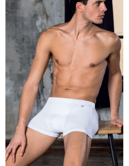 Group of 3 men's stretch cotton boxer Fila FU5262 Group of 3 men's stretch cotton boxer Fila FU5262