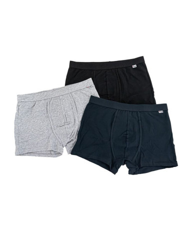 Group of 3 men's stretch cotton boxer Fila FU5262 Group of 3 men's stretch cotton boxer Fila FU5262