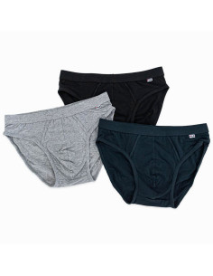 Group of 3 men's stretch cotton briefs Fila FU5262