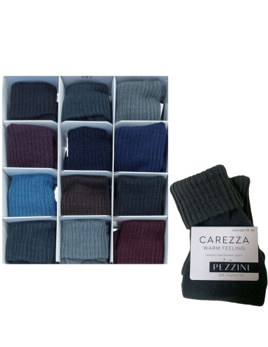 Women's soft and warm sock Pezzini Carezza DCZ-604