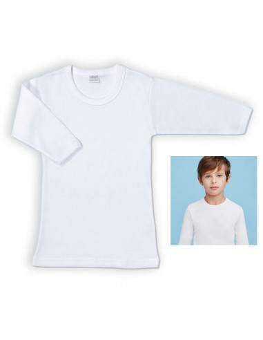 Boy's warm cotton underwear long sleeves shirt Ellepi 4288