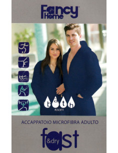 Unisex microfiber bath-robe Fast&Dry Francy Home 2