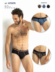 Gruppo 6 slip in cotone elasticizzato Armata di Mare GT2376