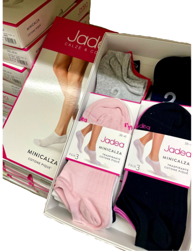 JADEA WOMEN'S MIN PIQUE' SOCKS... JADEA WOMEN'S MIN PIQUE' SOCKS...