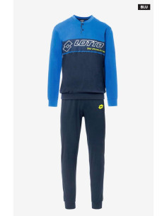 Men's seraph cotton jersey pajamas Lotto LP1141 2