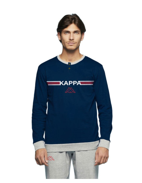 Men's roun neck cotton jersey pajamas Kappa KMS24010 Men's roun neck cotton jersey pajamas Kappa KMS24010