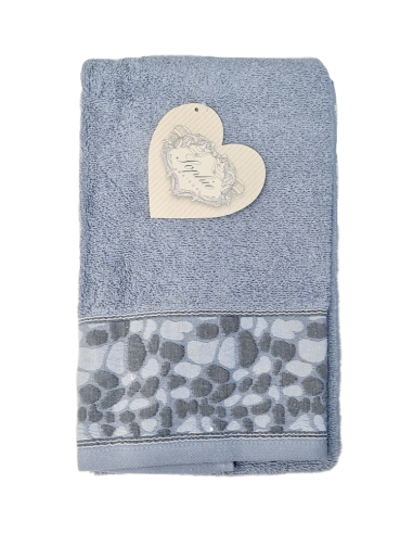 SOPHIE MAISON MASAI SPONGE FACE TOWEL 50x100