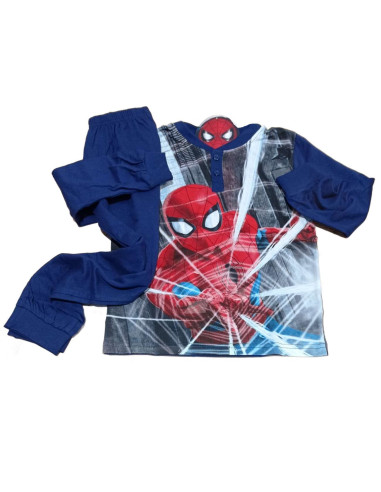 Pigiama da bambino in jersey di cotone Marvel Spiderman 1077