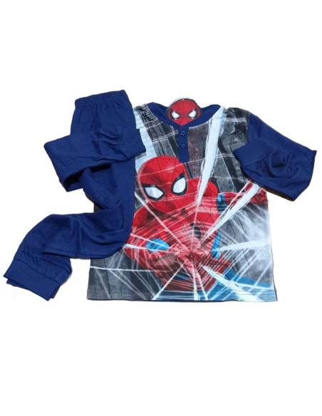 Pigiama da bambino in jersey di cotone Marvel Spiderman 1077