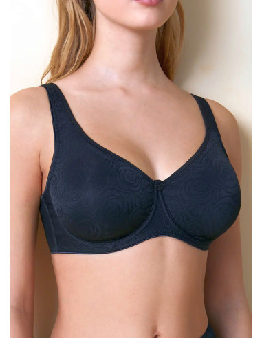 Reggiseno con ferretto in microfibra operata Selene Teresa Reggiseno con ferretto in microfibra operata Selene Teresa