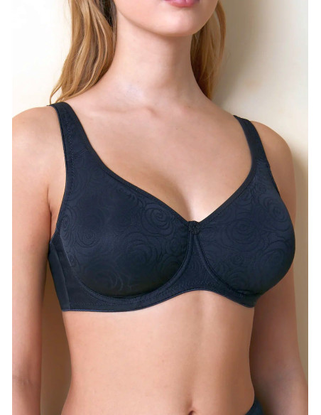 Reggiseno con ferretto in microfibra operata Selene Teresa Reggiseno con ferretto in microfibra operata Selene Teresa