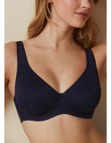 Reggiseno con ferretto in microfibra operata Selene Teresa Reggiseno con ferretto in microfibra operata Selene Teresa