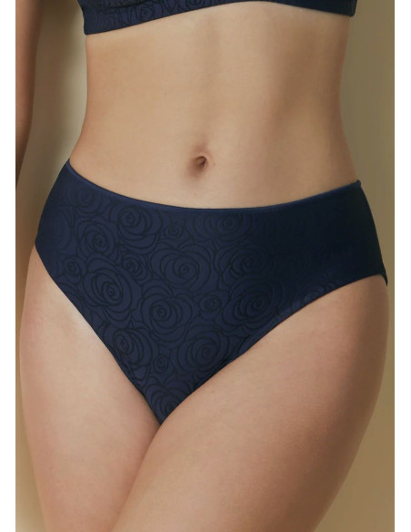 Women's briefs in textured microfibre Selene 3123