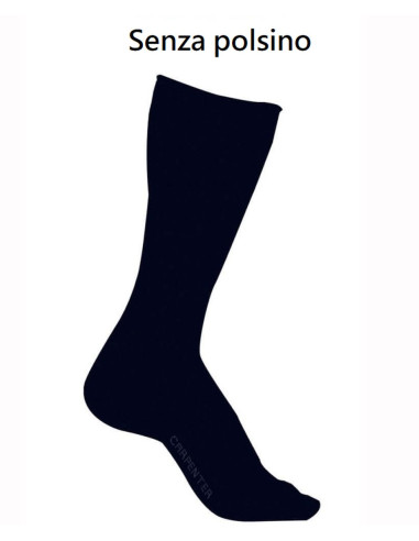 Men's warm cotton long socks without cuffs Carpenter 355
