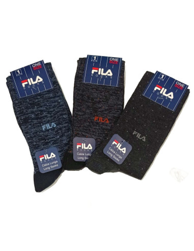 Men's warm cotton long socks Fila F5337