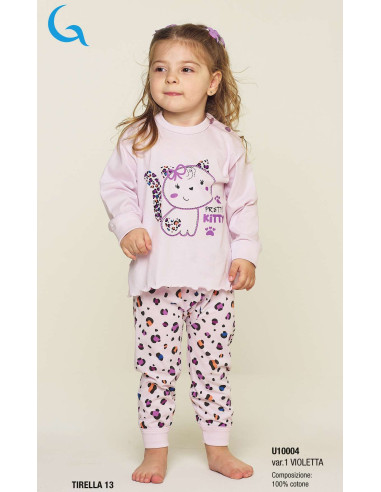 Newborn cotton jersey pajamas Gary U10004 Newborn cotton jersey pajamas Gary U10004