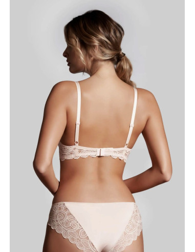 Microfiber and lace padded underwired balcony bra Lepel Belseno Soiree 485 Microfiber and lace padded underwired balcony bra Lepel Belseno Soiree 485