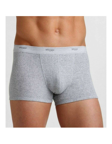 Gruppo 2 boxer uomo in cotone elasticizzato Sloggi Basic SHORT