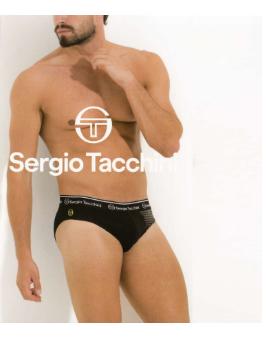 Group of 3 stretch cotton briefs Sergio Tacchini 7007S