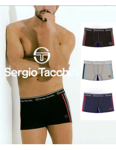 Gruppo 3 boxer uomo in cotone elasticizzato Sergio Tacchini 7006B