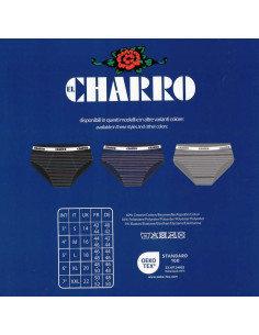 Group of 3 stretch cotton briefs El Charro Olimpo 4S 2