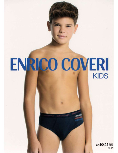 Group 6 boy's stretch cotton briefs Enrico Coveri ES4154