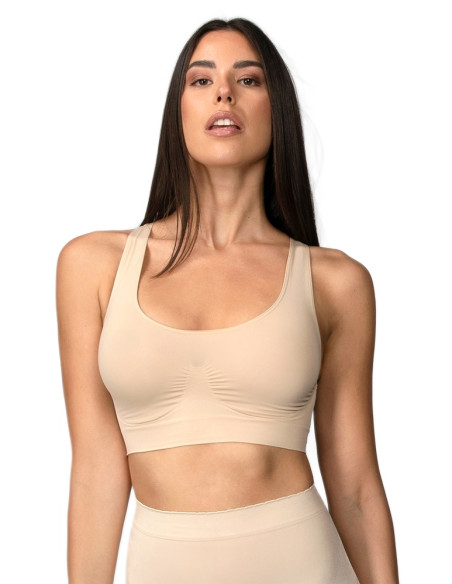 Reggiseno sportivo modellante in microfibra Intimidea 110590