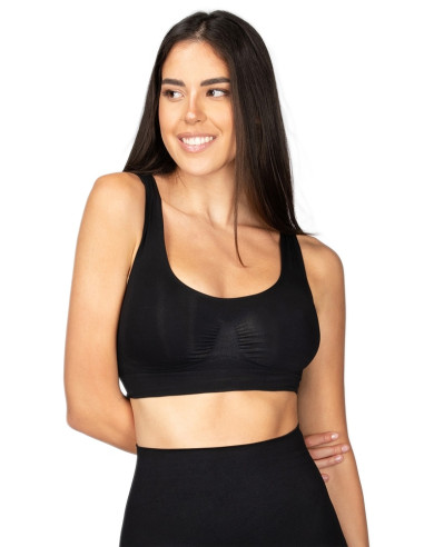 Reggiseno sportivo modellante in microfibra Intimidea 110590